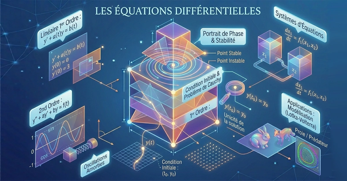 Les équations différentielles